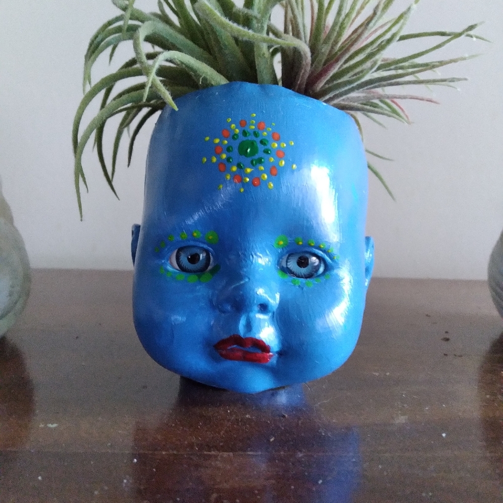 Mandala Doll Head